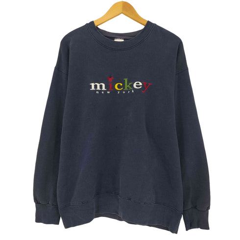 90s USA製 キャラクター クルーネックスウェット メンズ import:L