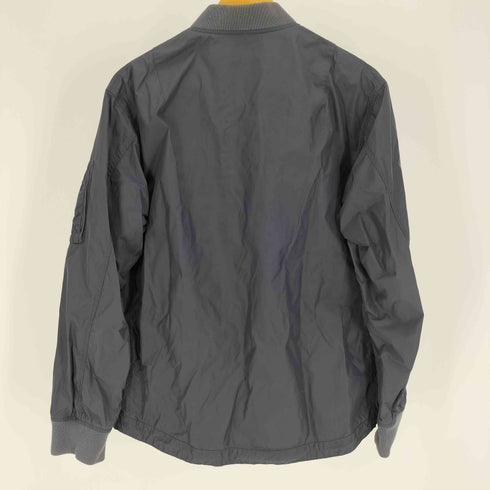 ラコステ LACOSTE MA1 Style Nylon Blouson ロゴ ワッペン ナイロン フライト ジャケット ボンバー ジャケット ブルゾン メンズ EUR:52