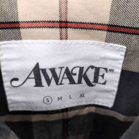 アウェイク Awake NY L/Sチェック柄シャツ メンズ JPN:S