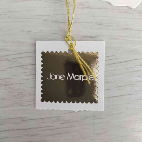 Jane Marple 刻印 プレートネックレス レディース