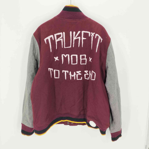 TRUKFIT 裏地キルティング スタジアムジャンパー メンズ 3XL