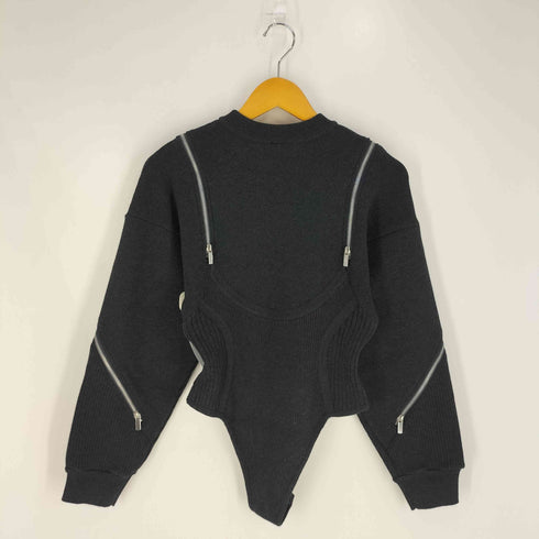 プランクプロジェクト PRANK PROJECT Trampe l'oeil Zip Knit Bodysuit トロンプルイユジップニットボディスーツ レディース FREE