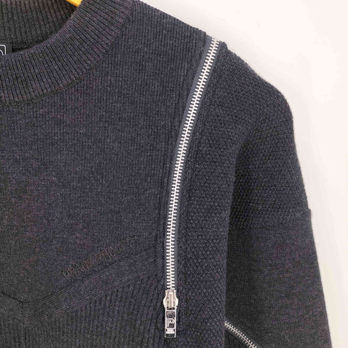 プランクプロジェクト PRANK PROJECT Trampe l'oeil Zip Knit Bodysuit トロンプルイユジップニットボディスーツ レディース FREE