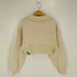 プランクプロジェクト PRANK PROJECT Hook Eye Collar Cropped Sweatshirt フック アイ カラー クロップド スウェットシャツ レディース FREE