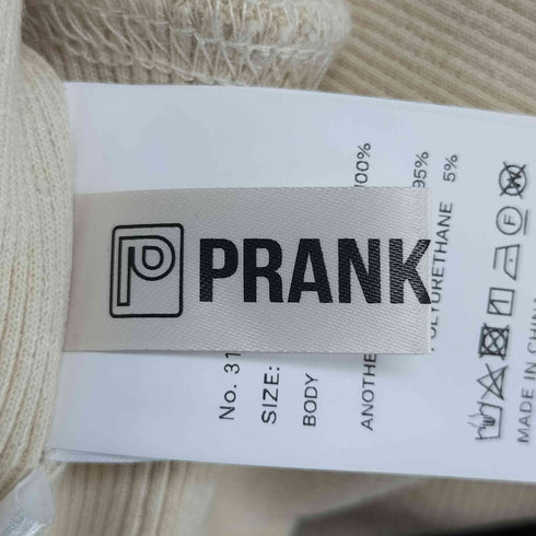 プランクプロジェクト PRANK PROJECT Hook Eye Collar Cropped Sweatshirt フック アイ カラー クロップド スウェットシャツ レディース FREE