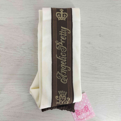 Angelic Pretty チョコレートリボン オーバーニーソックス レディース