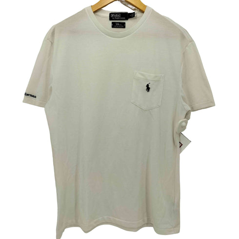 ポロラルフローレン POLO RALPH LAUREN 2021SS 別注 LIMITED EDITION ロゴ刺繍 ポケT クルーネックTシャツ メンズ import:M