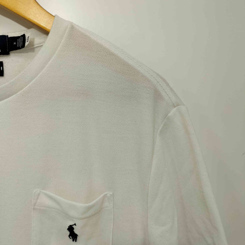 ポロラルフローレン POLO RALPH LAUREN 2021SS 別注 LIMITED EDITION ロゴ刺繍 ポケT クルーネックTシャツ メンズ import:M