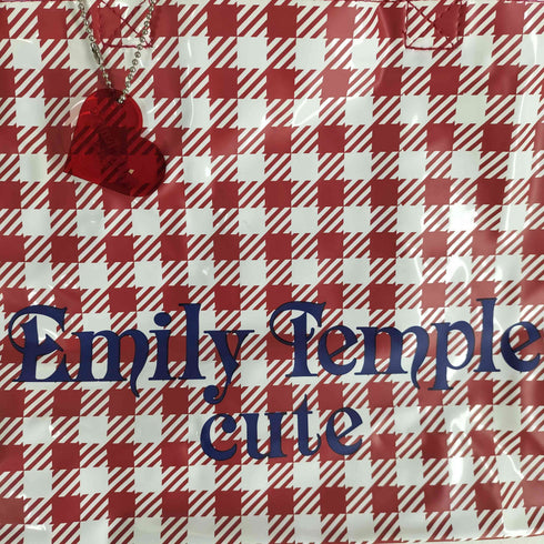 Emily Temple cute ショッパーエナメルバッグ レディース