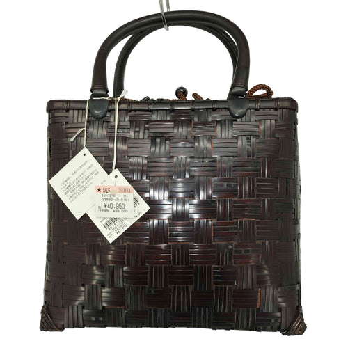 イッセイミヤケ ISSEY MIYAKE BAMBOO BAG 竹籠ハンドバッグ レディース