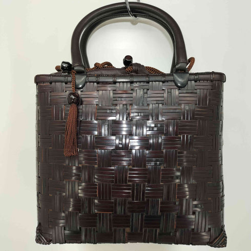 イッセイミヤケ ISSEY MIYAKE BAMBOO BAG 竹籠ハンドバッグ レディース