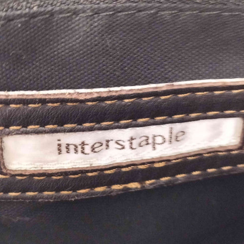 インターステイプル interstaple 動物モチーフ スクエア ハンドバッグ レディース
