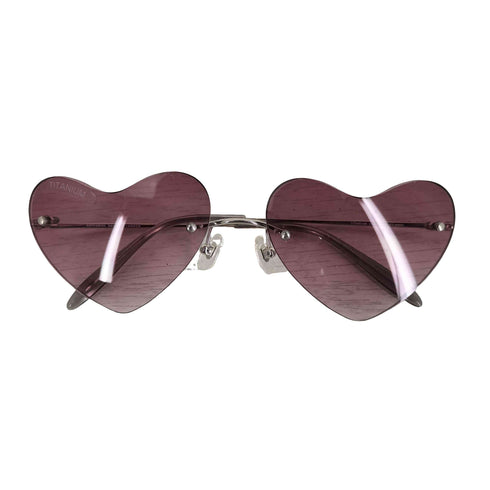 キャサリンハムネットロンドン KATHARINE HAMNETT LONDON ハートリムレスサングラス レディース 51□17-140