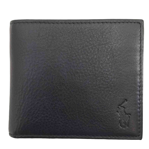ポロラルフローレン POLO RALPH LAUREN ロゴ刻印 二つ折り財布 メンズ