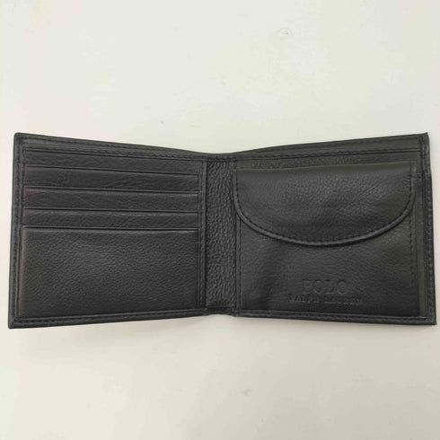 ポロラルフローレン POLO RALPH LAUREN ロゴ刻印 二つ折り財布 メンズ