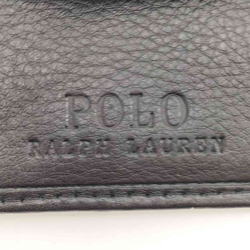 ポロラルフローレン POLO RALPH LAUREN ロゴ刻印 二つ折り財布 メンズ
