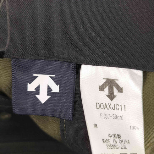 デサント descente 撥水キャップ メンズ FREE
