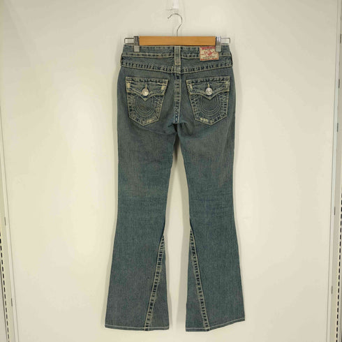 トゥルーレリジョン TRUE RELIGION USA製 フレアデニムパンツ レディース 25