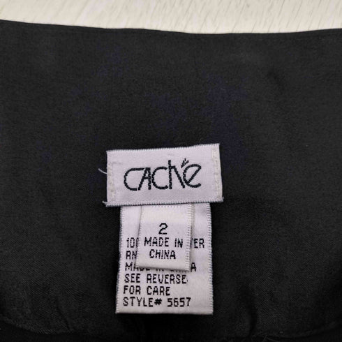 cache プリーツパンツ レディース 2