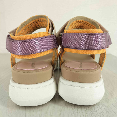 ツモリチサトウォーク tsumori chisato walk ベルクロストラップ フット ベットサンダル レディース L