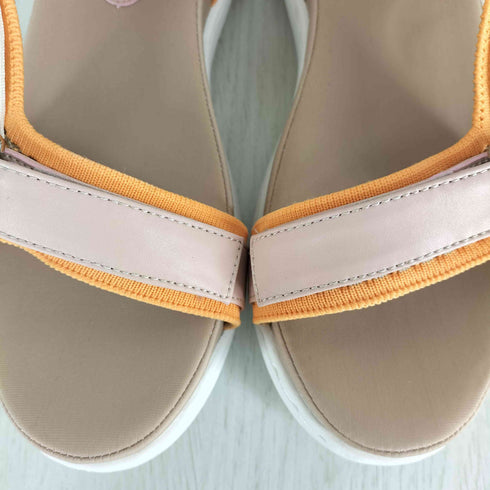 ツモリチサトウォーク tsumori chisato walk ベルクロストラップ フット ベットサンダル レディース L