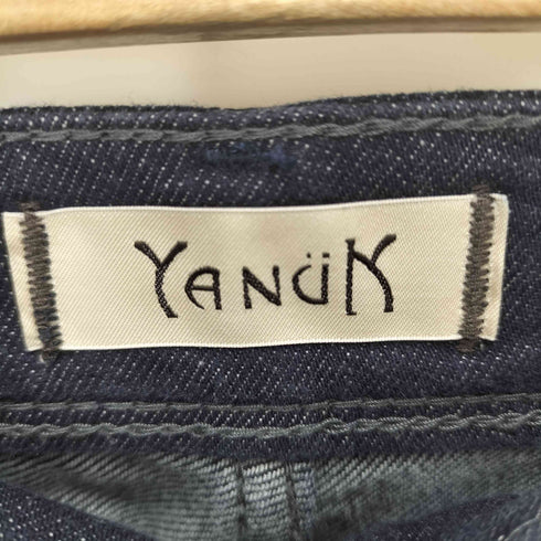 ヤヌーク YANUK LILITH リリスワイドストレートデニム ワンウォッシュインディゴ レディース 22