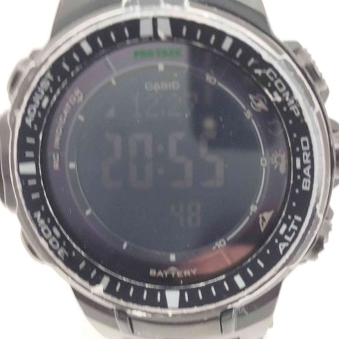 カシオ CASIO PROTREK PRW-3000-1AJF トリプルセンサーVer.3 ソーラー電波 腕時計 メンズ