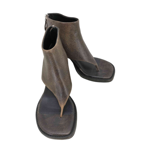 ALM TENCIA LEATHER BOOTS レディース JPN:38