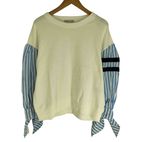 ツモリチサト TSUMORI CHISATO スウェットストライプカットソー レディース JPN:2