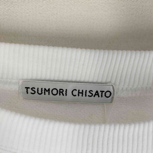 ツモリチサト TSUMORI CHISATO スウェットストライプカットソー レディース JPN:2