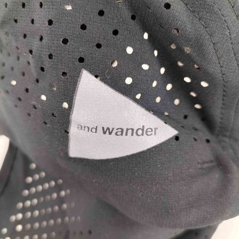 アンドワンダー and wander tech cap メンズ