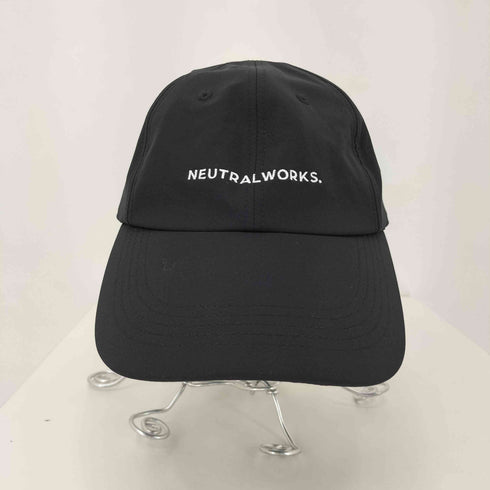 ニュートラルワークス NEUTRALWORKS STRETCH WOVEN LONG BILL CAP メンズ FREE