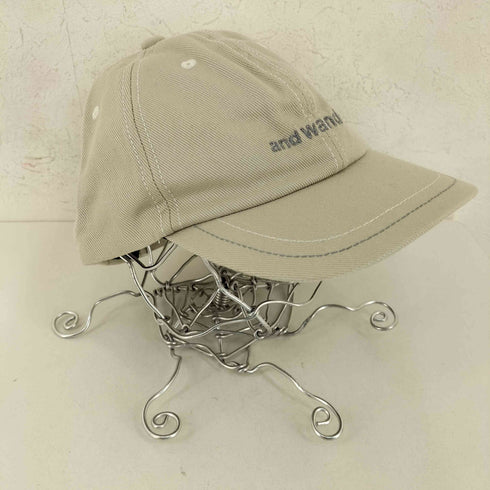 アンドワンダー and wander cotton twill cap メンズ