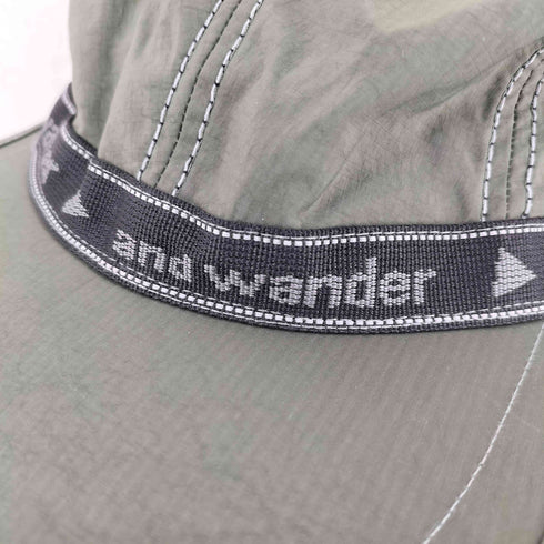 アンドワンダー and wander jq tape cap メンズ