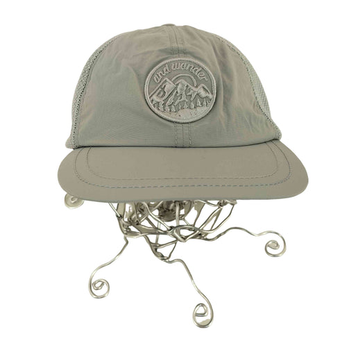 アンドワンダー and wander back mesh cap メンズ