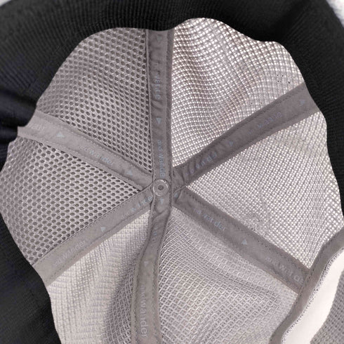 アンドワンダー and wander back mesh cap メンズ