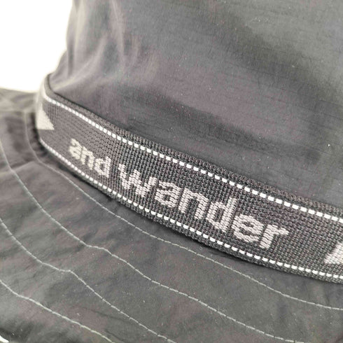 アンドワンダー and wander jq tape hat メンズ