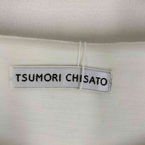 ツモリチサト TSUMORI CHISATO 猫レース 切替 スパンコール ニットワンピース レディース 2