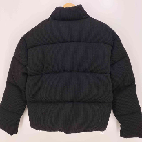 ザラ ZARA リブトリム付きキルティングジャケット メンズ import:M