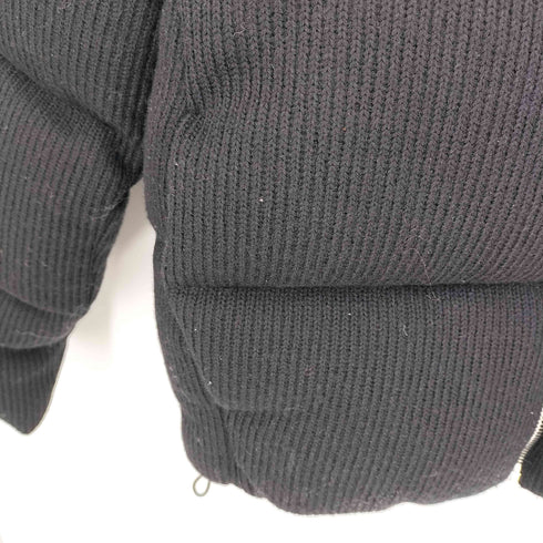 ザラ ZARA リブトリム付きキルティングジャケット メンズ import:M