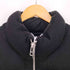 ザラ ZARA リブトリム付きキルティングジャケット メンズ import:M