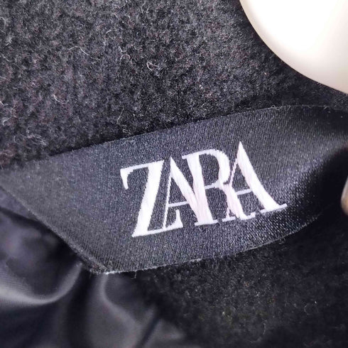 ザラ ZARA リブトリム付きキルティングジャケット メンズ import:M