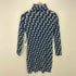 プリーツプリーズイッセイミヤケ PLEATS PLEASE ISSEY MIYAKE ランダムプリーツ幾何学模様ハイネックワンピース レディース 03