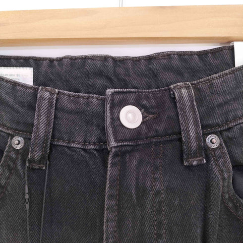 ザラ ZARA フレアフィットジッパーデニムパンツ メンズ 40