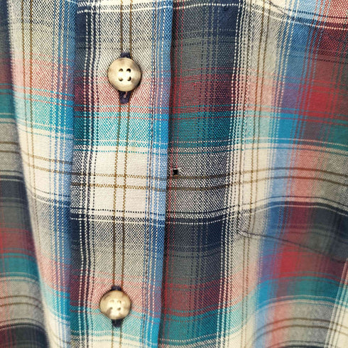ペンドルトン PENDLETON 70S SIR PENDLETON チェック柄 ウールシャツ メンズ JPN:XL