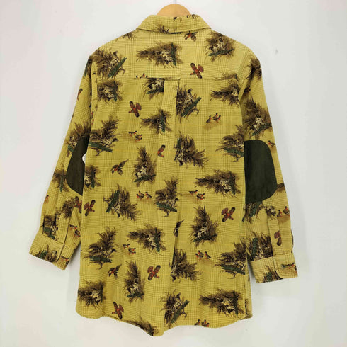 ウールリッチ WOOLRICH アニマル柄 レギュラーカラーシャツ メンズ XL