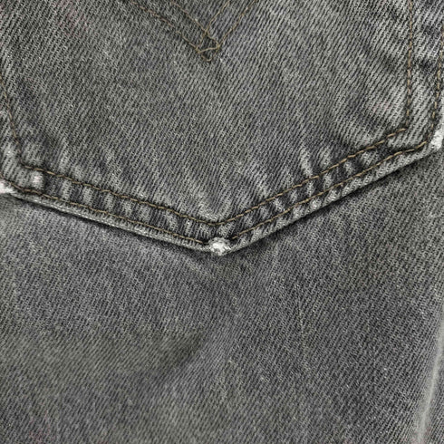 リーバイス Levis 90S 96年製 USA製 先染 501 ブラックデニムパンツ メンズ 36/30