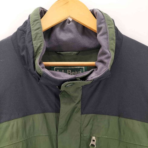 エルエルビーン L.L.Bean 00s PRIMALOFT 2トーンナイロンジャケット メンズ JPN:L