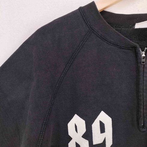 Cheswick sport wear カナダ製 TALONジップ フロッキープリント ラグランS/Sスウェット メンズ JPN:S