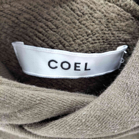 コエル COEL フーデッドコットンロングワンピース レディース FREE
